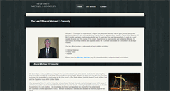 Desktop Screenshot of michaelconnollylaw.com